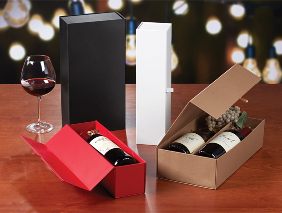 wine bottle shipping boxes