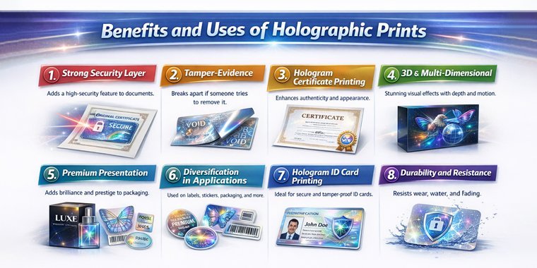benefits of holographic printing
